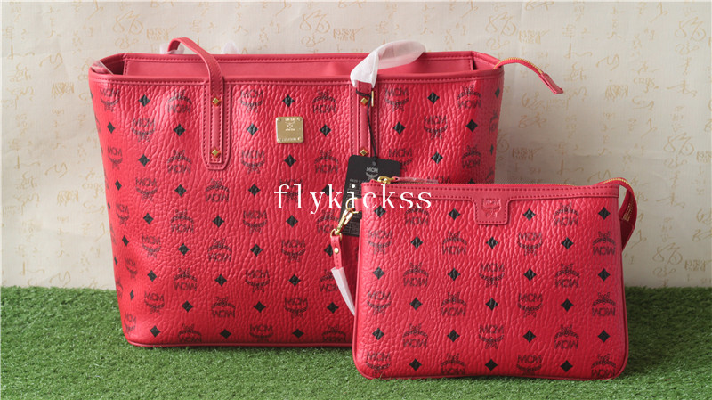 MCM Red Handbag